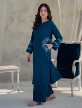 Cornflow Pocket Enmbroidered 2pcs FZ Collection