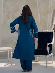 Cornflow Pocket Enmbroidered 2pcs FZ Collection