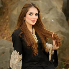 Almond Plazzo black 2pc FZ Collection