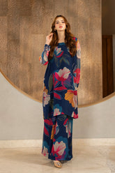 Lamia khadar 2pc Printed dress