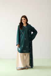 Aira 3pc Embroidered Dress (Farshi Shalwar)