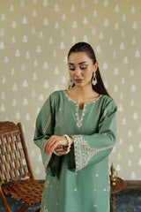 Adda 2pc Embroidered Dress(Farshi Shalwar)