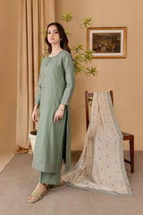 Zamrud Noor Embroidered 3pc Dress