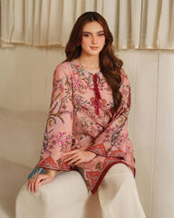 Huda 2pc Printed Dress