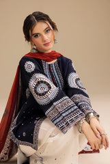 Arzu Full Embroidered 3pcs(Stitched)