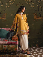 Sunehri 3pc Embroidered Dress(Farshi Shalwar)