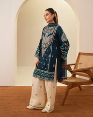 Zarqash 3pc Dress(Farshi Shalwar)