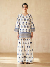 Azure Bloom 2pc Dress(Farshi Shalwar)