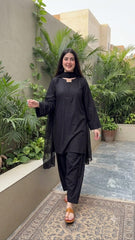 Rawaj 3pc Dress(Farshi Shalwar)