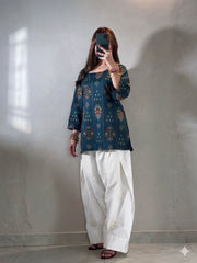 Anarkali 2pc Embroidered Dress(farshi Shalwar)