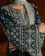 Feroza Embroidered 3pcs