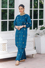 ,,Dastoor Plazo,2pc Embroidered FZ Collection