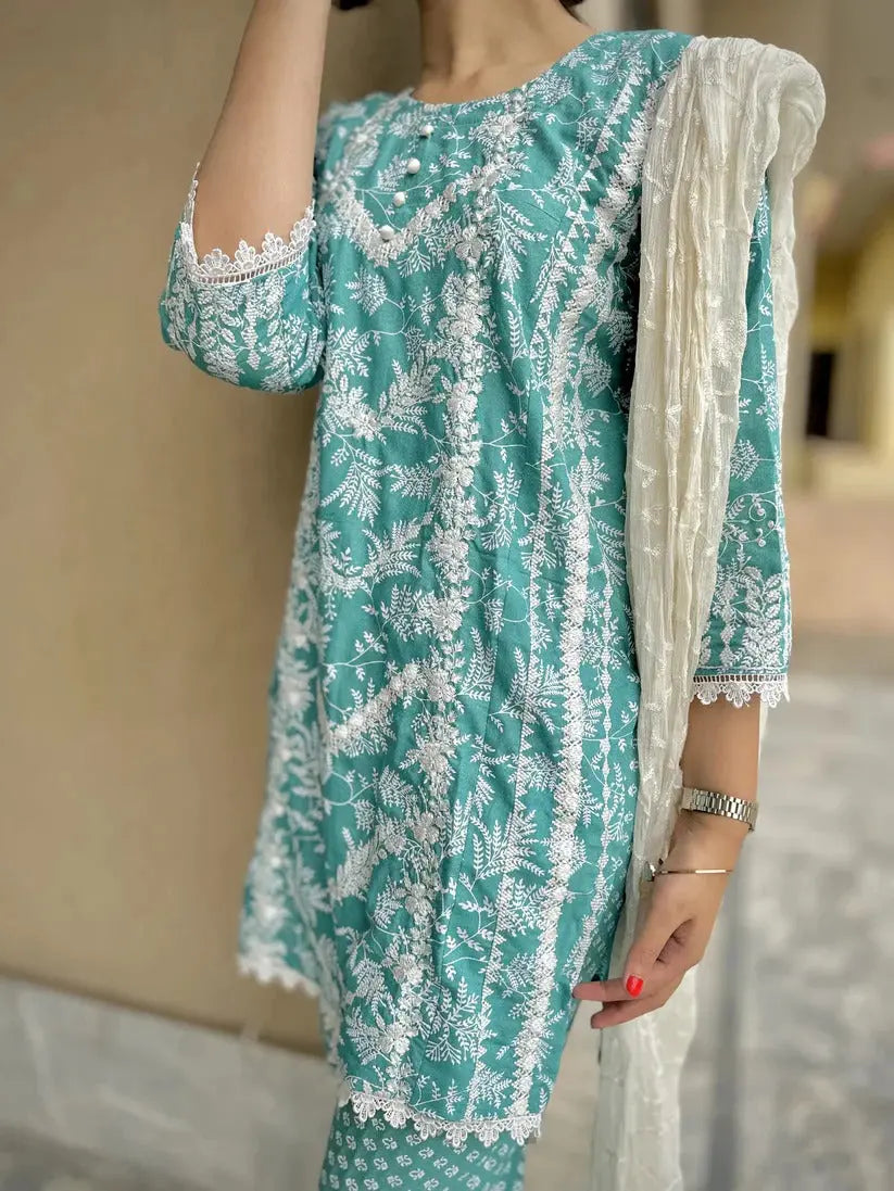 Cotton karandi 2pc FZ Collection