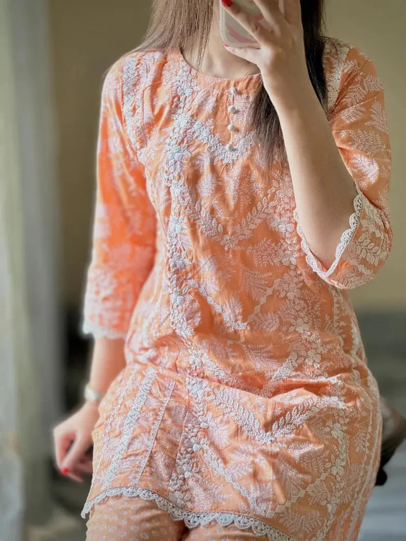 Cotton karandi 2pc FZ Collection