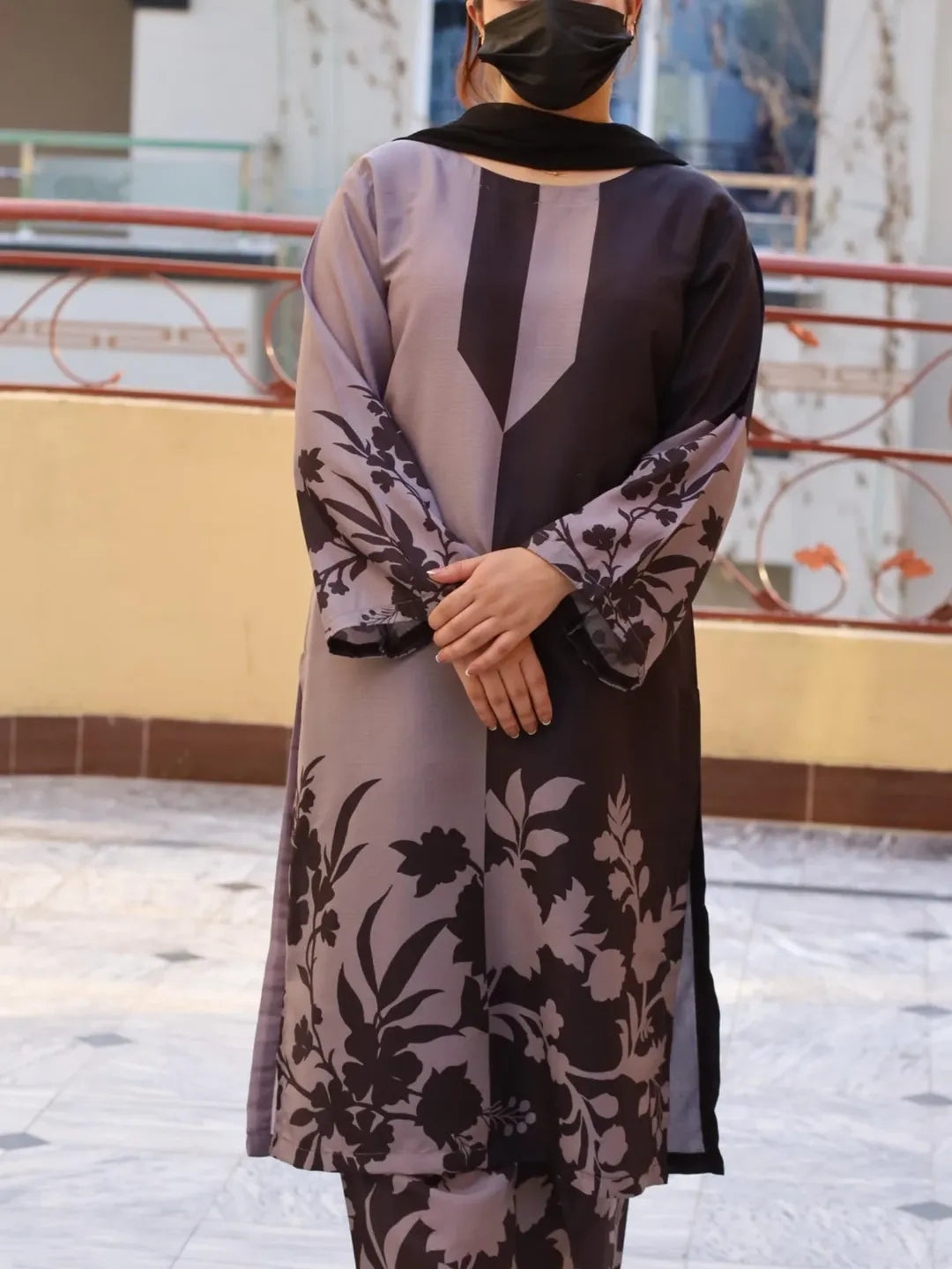 Sakina printed 2pcs