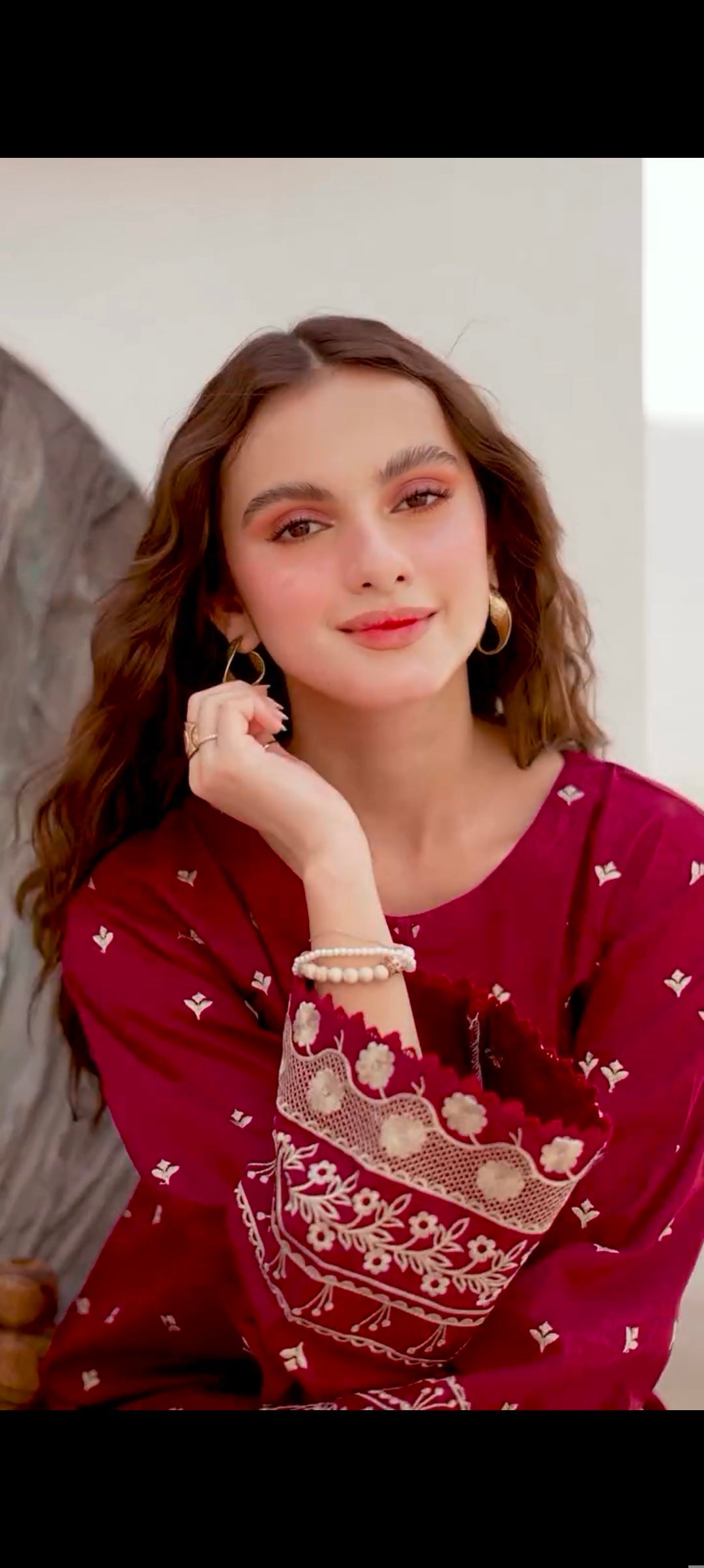 Alizbat Embroidered 2pcs