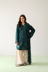 Aira 3pc Embroidered Dress (Farshi Shalwar)
