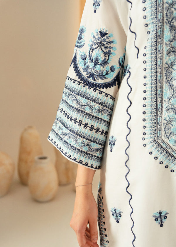 Jugnu Embroidered 3pcs(Stitched)