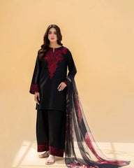 Zamin Embroidered 3pcs