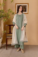 Zamrud Noor Embroidered 3pc Dress