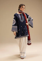 Arzu Full Embroidered 3pcs