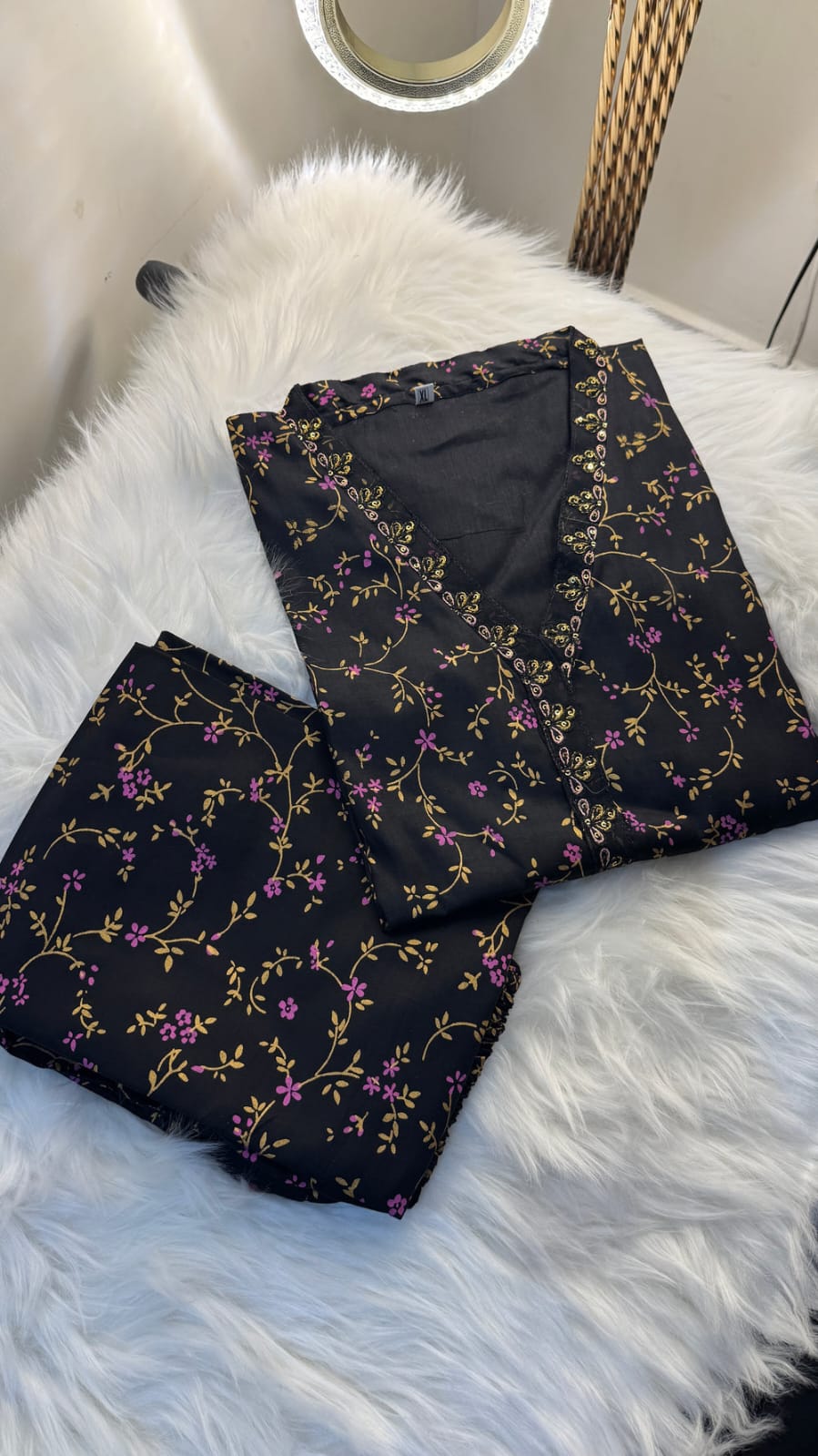 Midnight Gold 2pc Printed