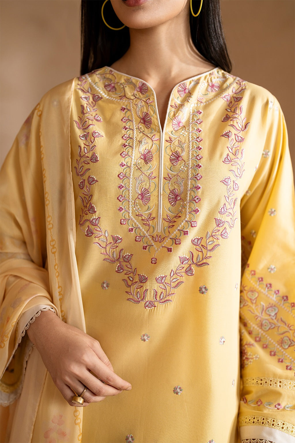 Gulabo Embroidered 3pcs