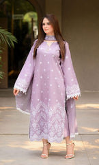 Sapphire Bloom 3pc Dress