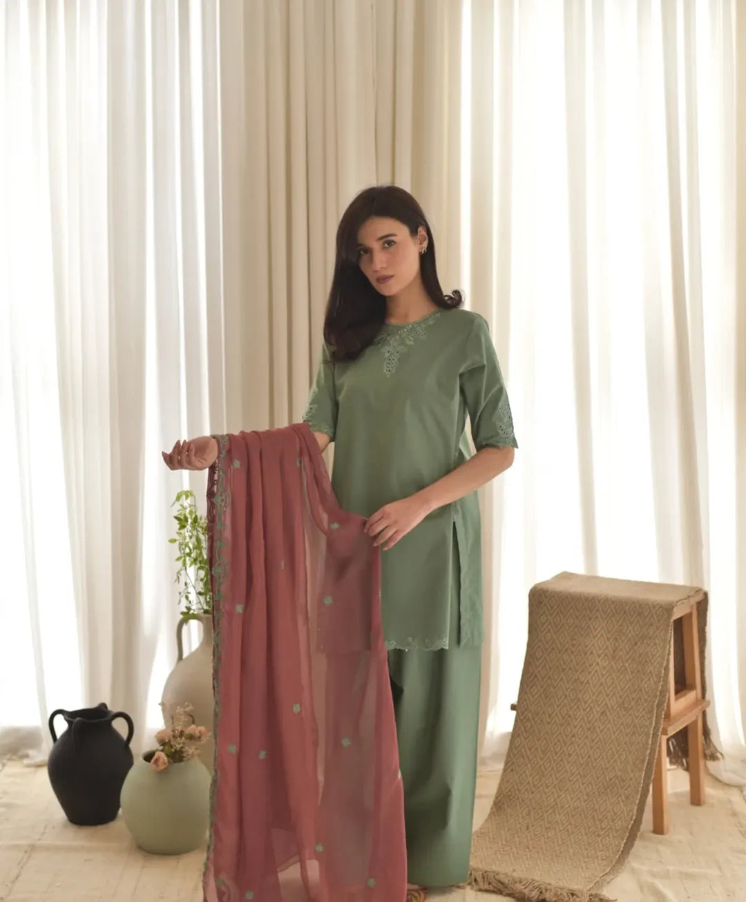 Gulistan Embroidered 3pcs