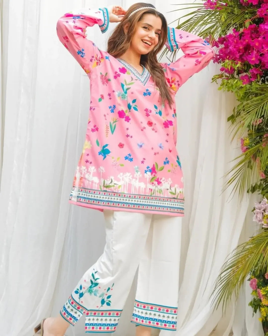 Mehak Printed 2pcs