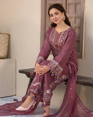 Anfa Embroidered 3pc