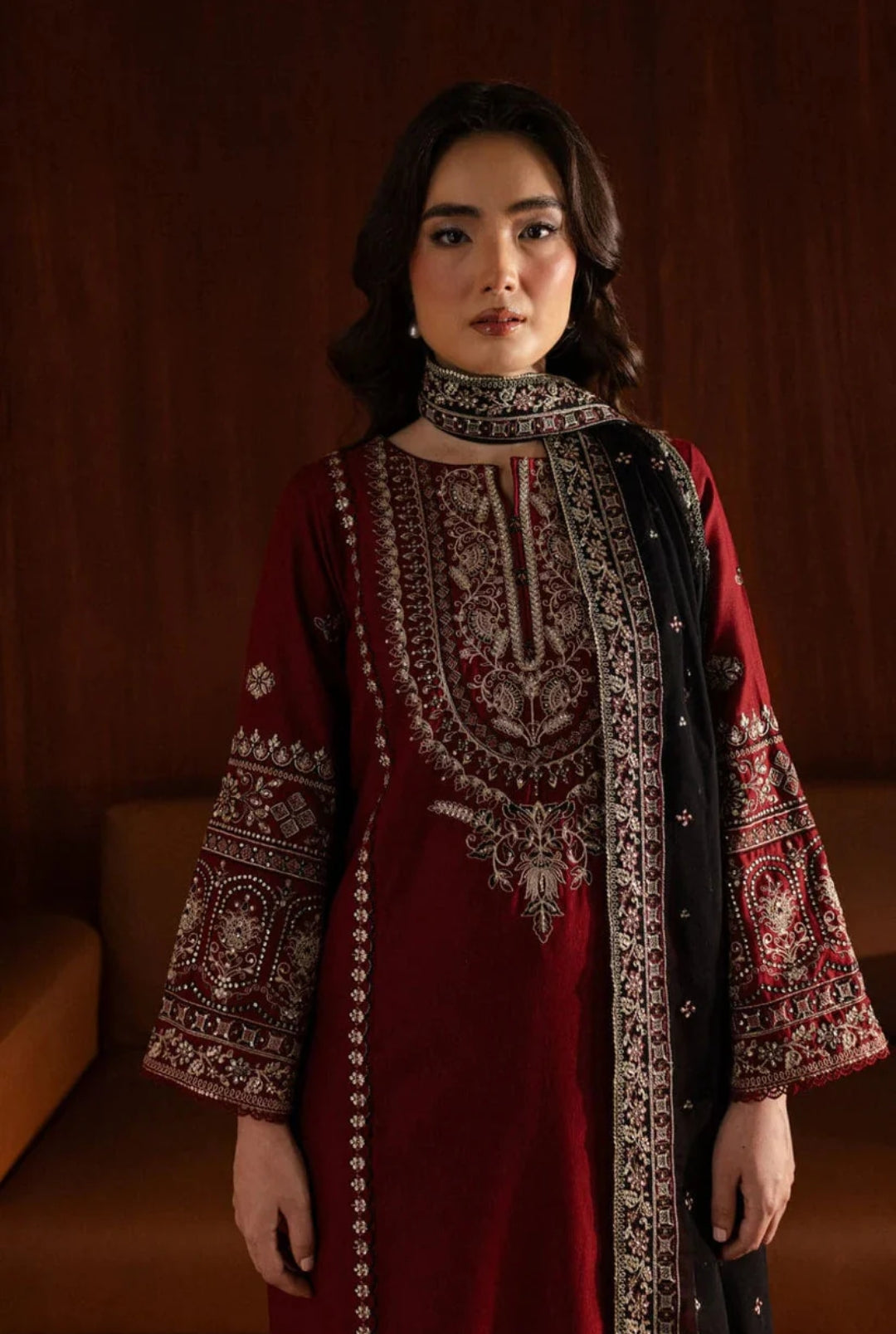 Minsa Embroidered 3pcs