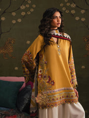 Sunehri 3pc Embroidered Dress(Farshi Shalwar)