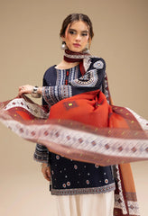 Arzu Full Embroidered 3pcs